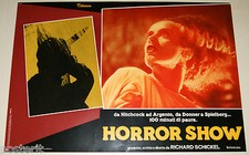 fotobusta film HORROR SHOW Anthony Perkins PSYCO Elsa Lanchester FRANKENSTEIN