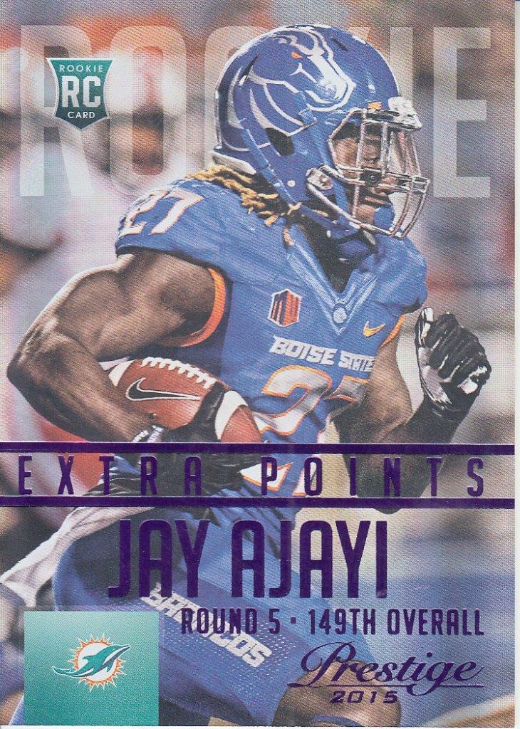 2015 Prestige Extra Points Purple #247 Jay Ajayi 050/100