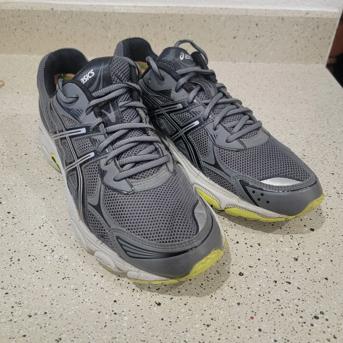 Asics Mens Gel Vanisher T70BQ Gray Running Shoes Sneakers Size 10