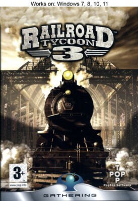 Railroad Tycoon 3 PC Game 2003 Windows 10 11