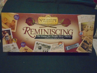 Reminiscing - The Game for People over 30 -New Century Master Edition New Sealed