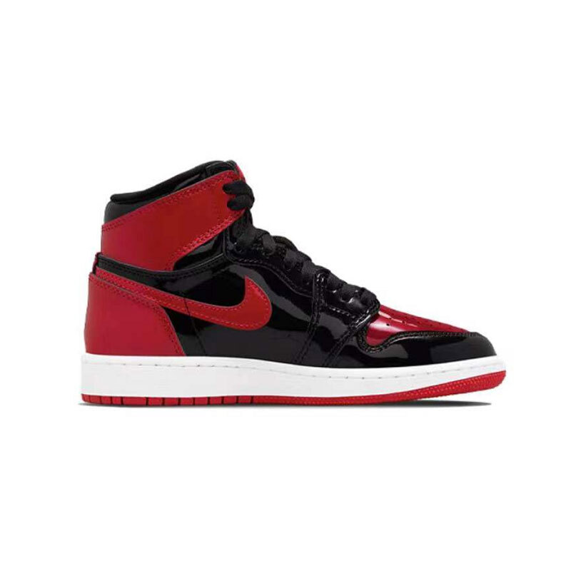 Size 5 - Jordan 1 Retro OG High Patent Bred for sale online | eBay
