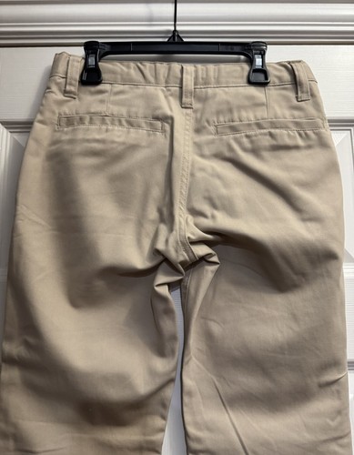 NWOT Old Navy Boys Skinny Pants Adjustable Waist Sz 12 Khaki School Play - Picture 7 of 15
