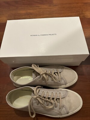 Women Common Projects Tournament Low Top Sneakers 37 Beige