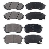 Set BeläGe Schuhe BremsbeläGe Vorne Und Hinten FüR Kia Carnival/Grand