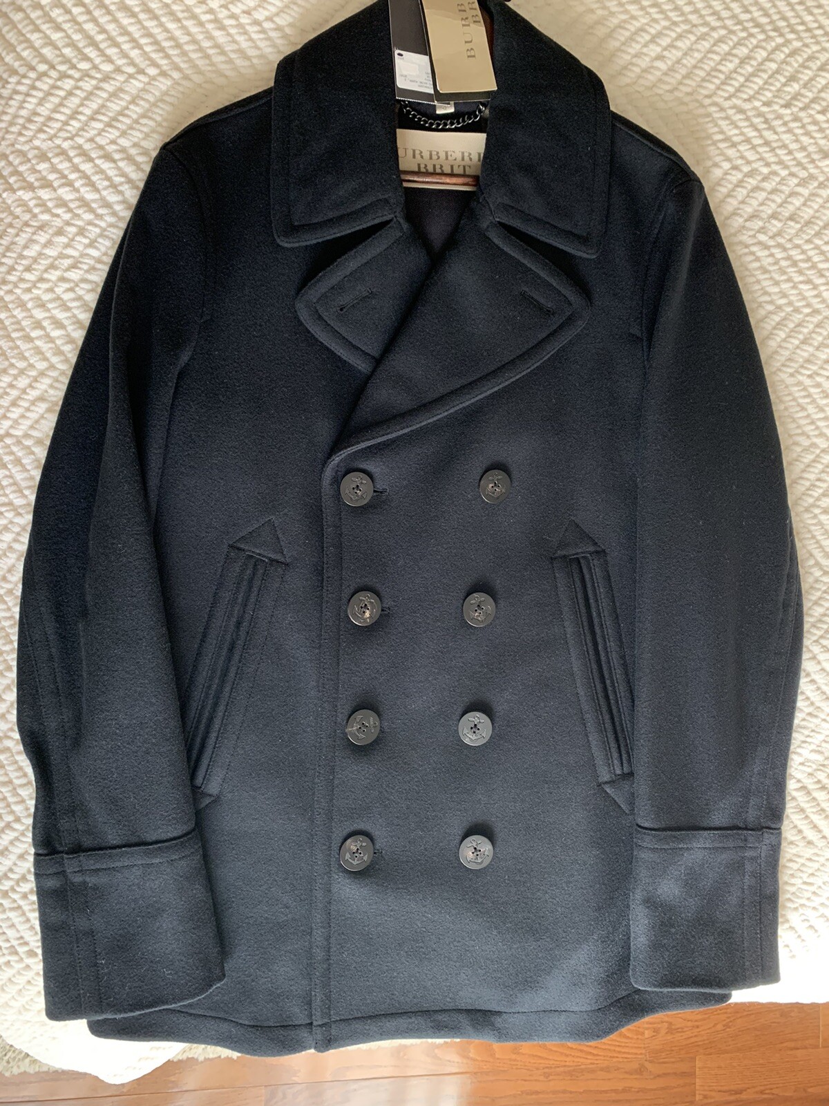 burberry eckford peacoat