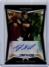 2022 Panini Chronicles - Ascension Autographs #ASC-TAH Taylor Heinicke (AU)