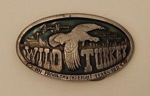 wild turkey belt buckle