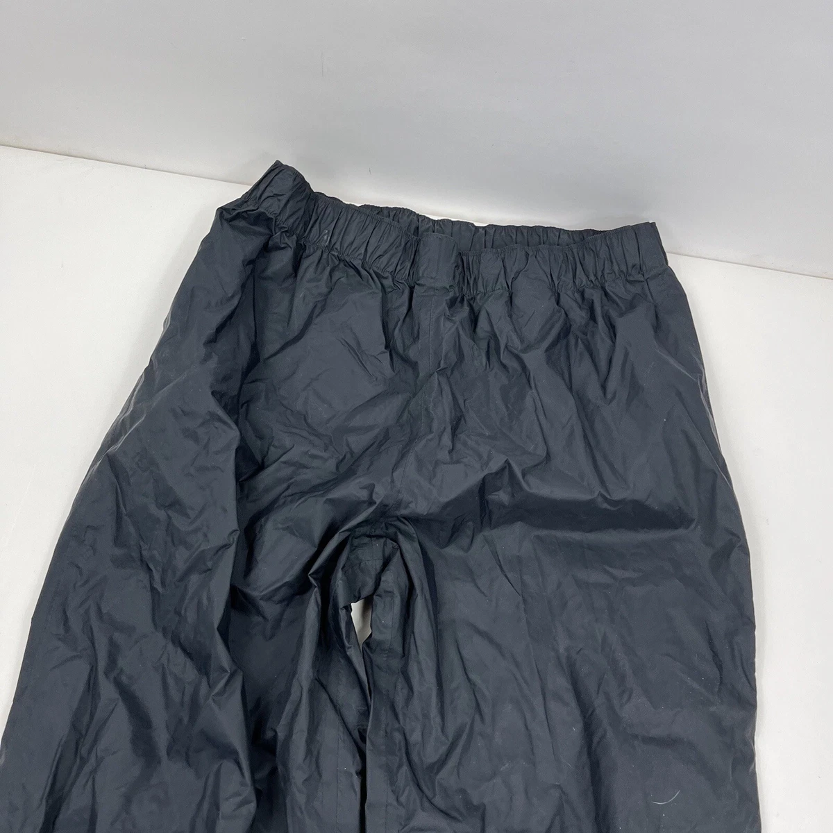 Columbia Black Rain Windbreaker Pants Omni-Tech Size medium 32