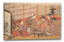 Kunstdruck Isoda Koryksai - Eine Schein-Hochzeitszeremonie