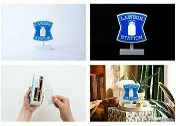 LAWSON OFFICIAL BOOK ルームライト ver. LAWSON Signboard ROOM Light ver. Japan NEW Takarajima LAWSON