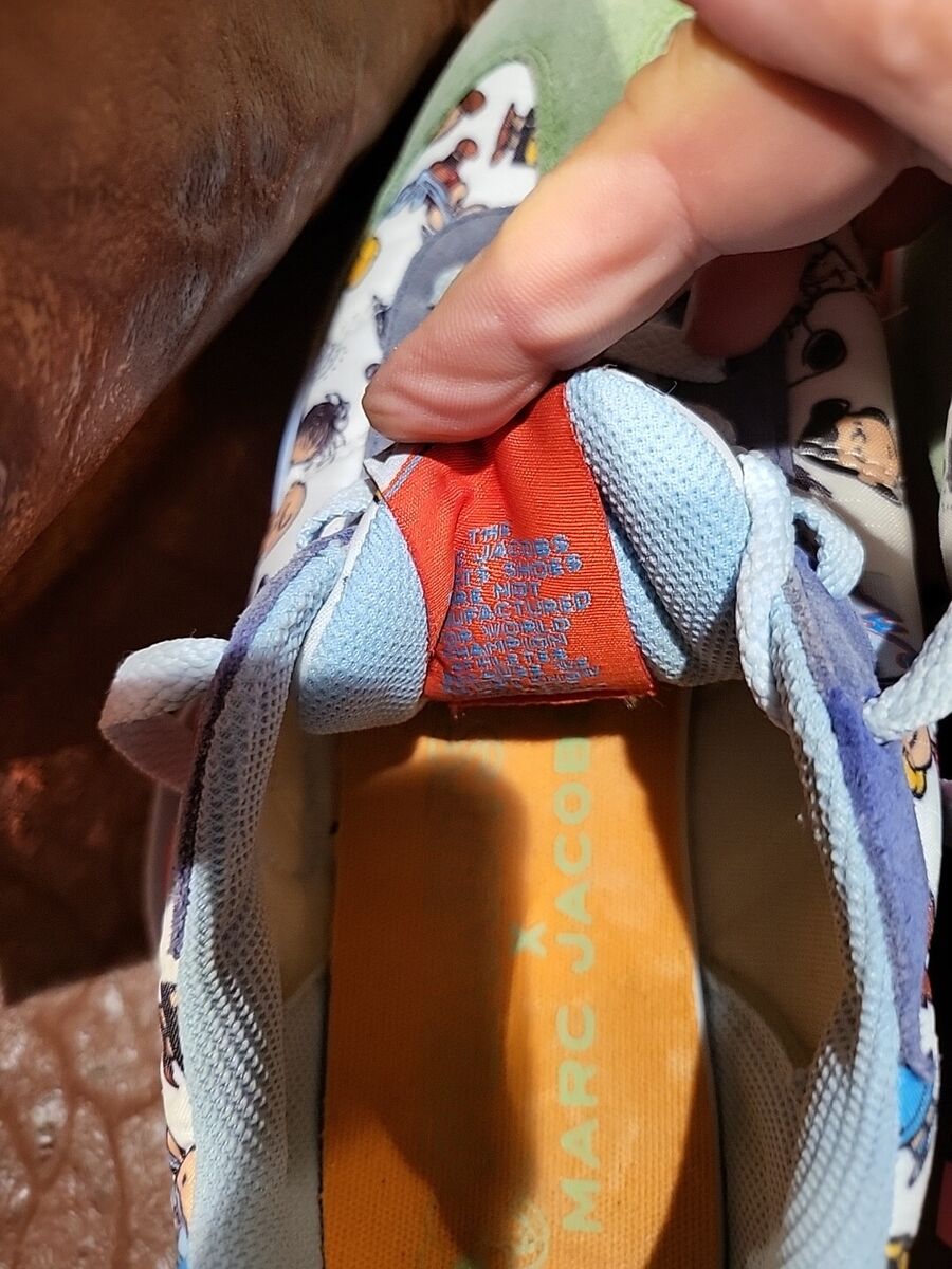 MARK JACOBS Sneakers PEANUTS X JOGGER US SIZE 9/EU41 No Box MARK JACOBS Sneakers PEANUTS X JOGGER US SIZE 9/EU41 No Box