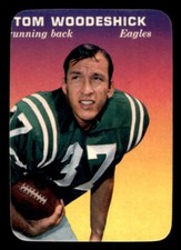 1970 Topps Super Glossy Football #16 Tom Woodeshick EX/MT *d10