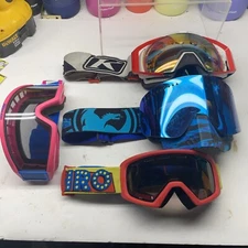 Lof of 4 sweet looking googles ski/ snow