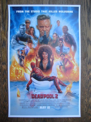 Marvel Deadpool 2 Collector's Movie Poster ( T3 ) - Picture 2 of 6