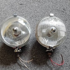 Pair Of Classic Lucas Sft 576 Spot  Fog Lights In Good Working Order.