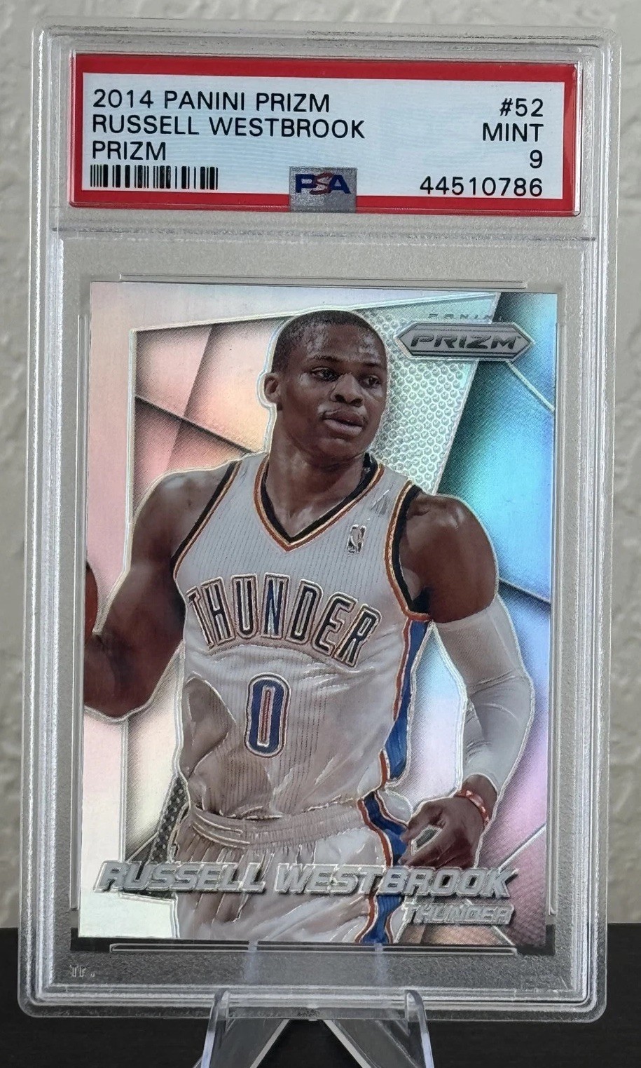 2014-15 Panini Prizm - Russell Westbrook #52 Silver Prizm