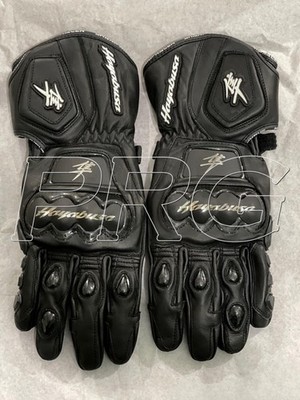 Suzuki Racing Motorbike Leather Gloves Suzuki Hayabusa Motorcycle Biker Gloves