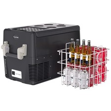 Portable Car Fridge 12v/24v DC 110-240v AC 52 Quarts Electric Cooler