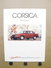 1989 Chevrolet Corsica 6-page Foldout Sales Brochure 1989 Chevrolet Corsica 6-page Foldout Sales Brochure