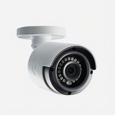 Lorex LAB243B 4MP Super High Definition Bullet Security Camera - White