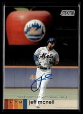 2020 Stadium Club Autographs Jeff McNeil Auto New York Mets #AJMN