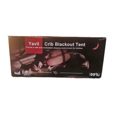 New Yavil Crib Blackout Tent, Mesh, Breathable, Safe & Comfortable Sleeping