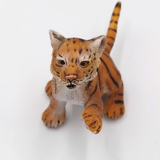 RETIRED 2007 Schleich Bengal Tiger Cub Wild Life Collection Germany Orange