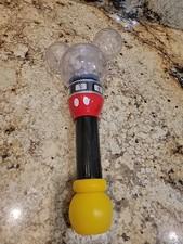 Disney World Parks Mickey Mouse Film Strip Light Up Bubble Wand Working