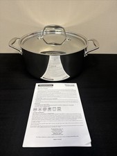 Tramontina 80116/025DS Covered Dutch Oven Stainless Steel 5 Qt Quart