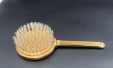 Vintage Brush with Gold Finish
