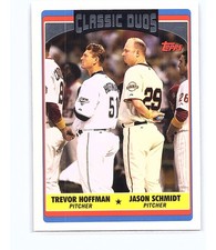 2006 Topps Updates & Highlights Classic Duos Trevor Hoffman / Jason Schmidt #UH3