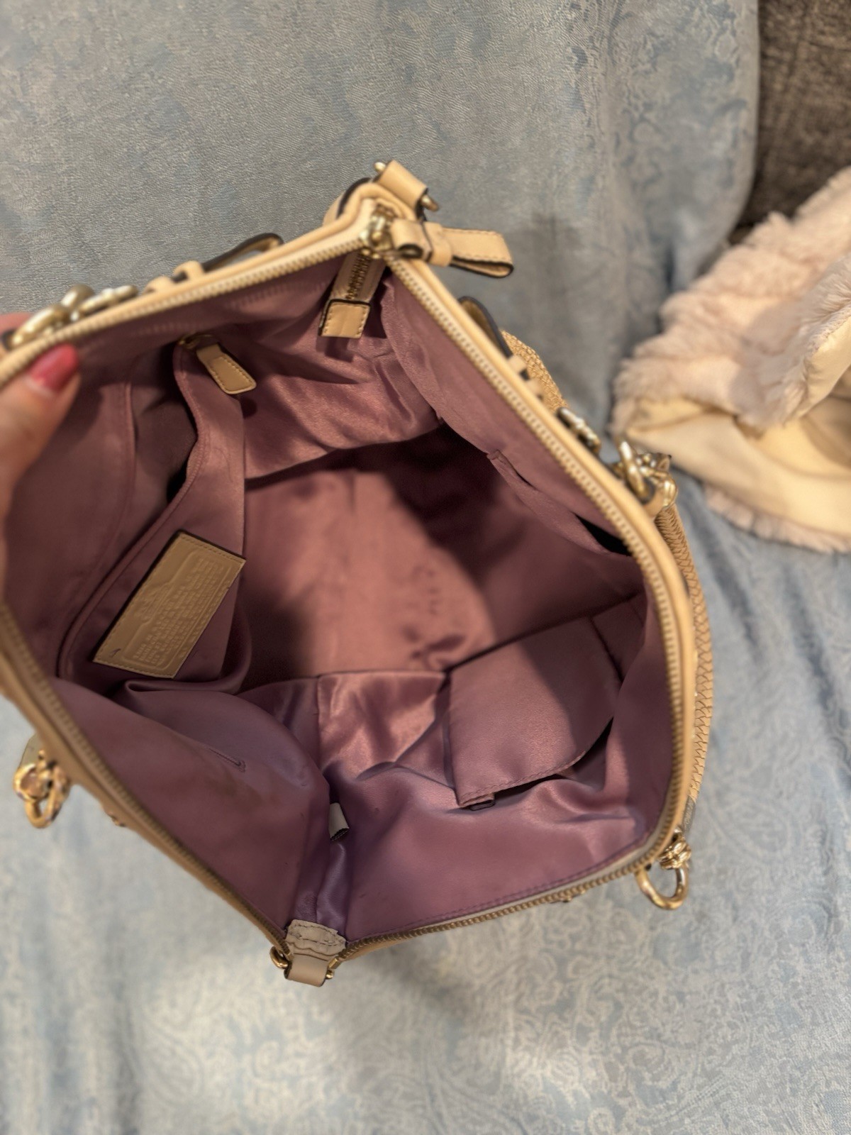 Coach Madison Lindsey Ltd Ed Python Embossed Leat… - image 7