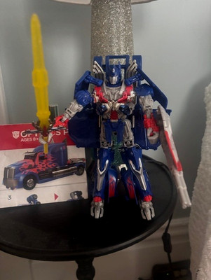 Transformers 4 AOE Age Of Extinction OPTIMUS PRIME Leader Class 2014 Used