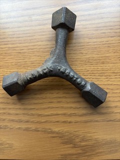 Antique I. Sack Boston Bed Bolt Wrench 3 Way 7/16" 1/2" 5/8"