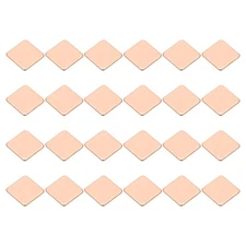 24 Pcs Heatsink Copper Pad Shim IC Chipset GPU Thermal Heatsink (15x15x1.2mm)