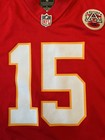 PATRICK MAHOMES #15 KANSAS CITY CHIEFS Boys MEDIUM Jersey SUPER BOWL RED NIKE — photo 4