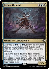 Fallen Shinobi - NM MTG Commander: Outlaws of Thunder Junction