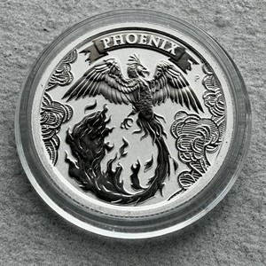 2022 Australia Phoenix/Eagle 1/4 oz Platinum Coin Harry Potter? In Capsule *2349