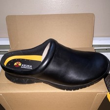 Keuka SureGrip Patron Black Slip Resistant Work Clog Shoes Men's 12 M 62-55054