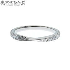 HARRY WINSTON Brilliant Love Band Ring Diamond Pt950 US#4-1/2~4-3/4 P0043189