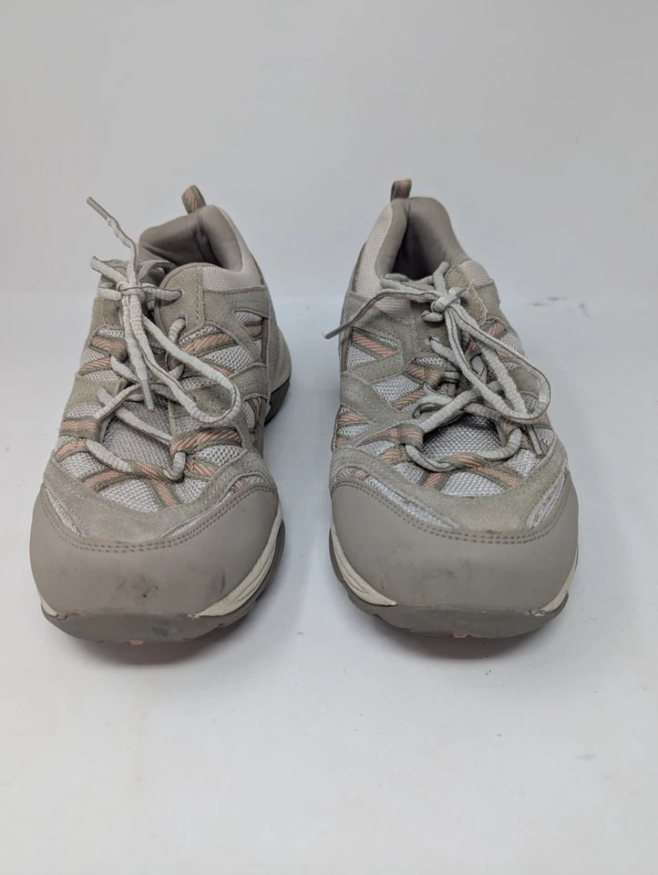 Easy Spirit Explore Mapa Zapatos para Caminar Tenis Mujer Talla 8.5 WW Tostado Taupe Rosa Foto 2 de 4