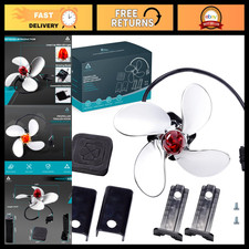 Led Propeller Tow Hitch Cover - Chrome Abs Spinning Novelty For 1.25 2 Recei