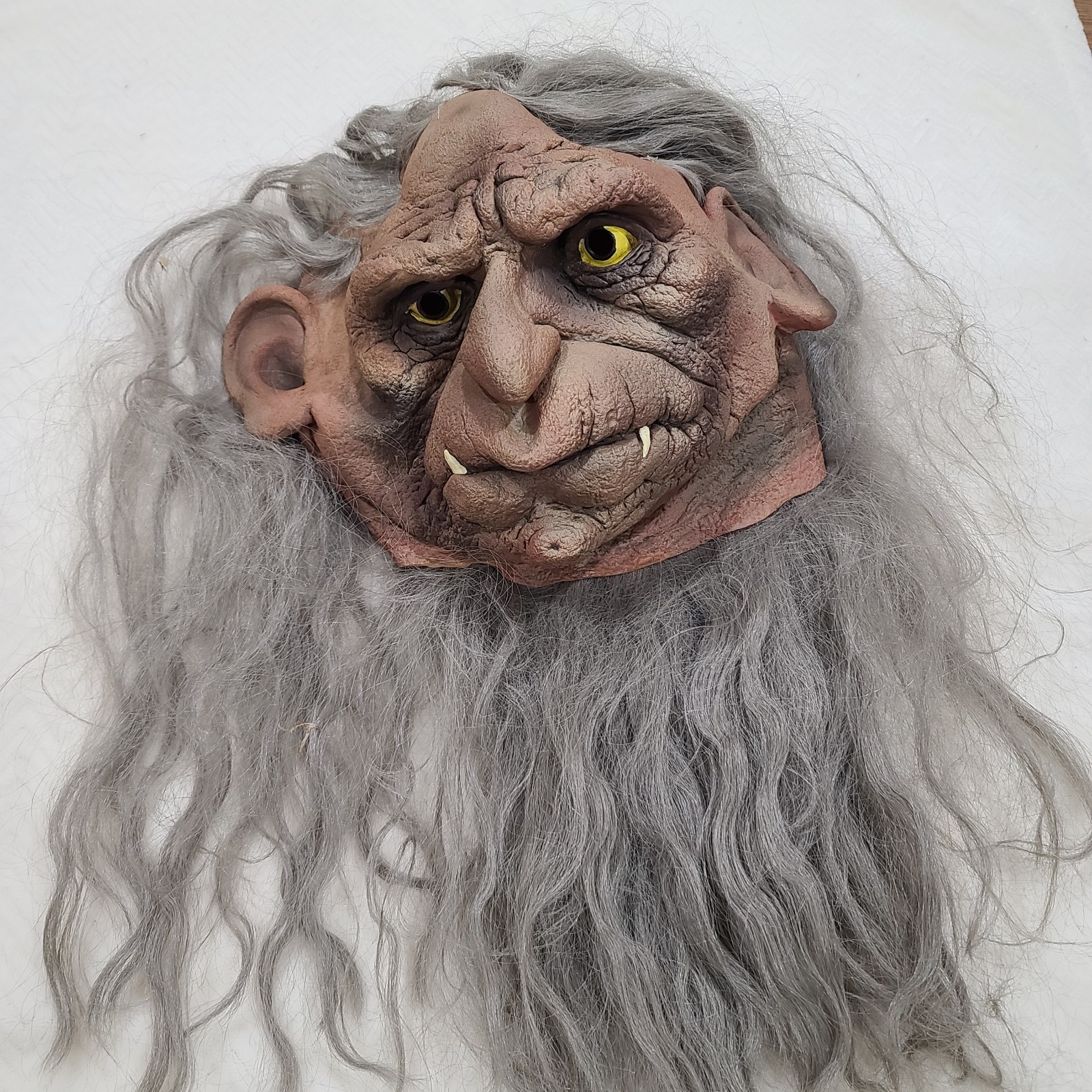 Vintage 1996 The Paper Magic Group Ugly Man Troll Monster Witch Wizard Mask 