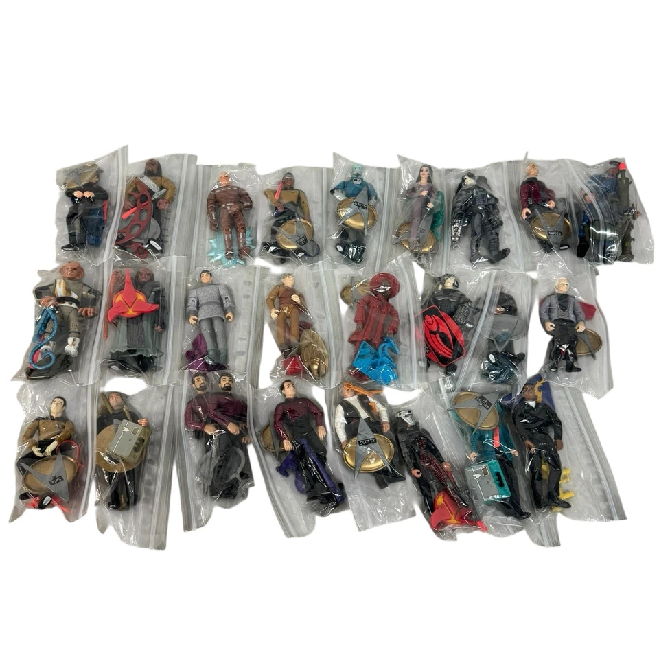 FIGURAS STAR TREK The Next Generation Estuche Coleccionistas Foto 3 de 4