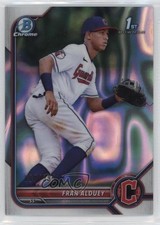 2022 Bowman Chrome Prospects Lava Refractor 80/399 Fran Alduey #BCP-39 0rd2