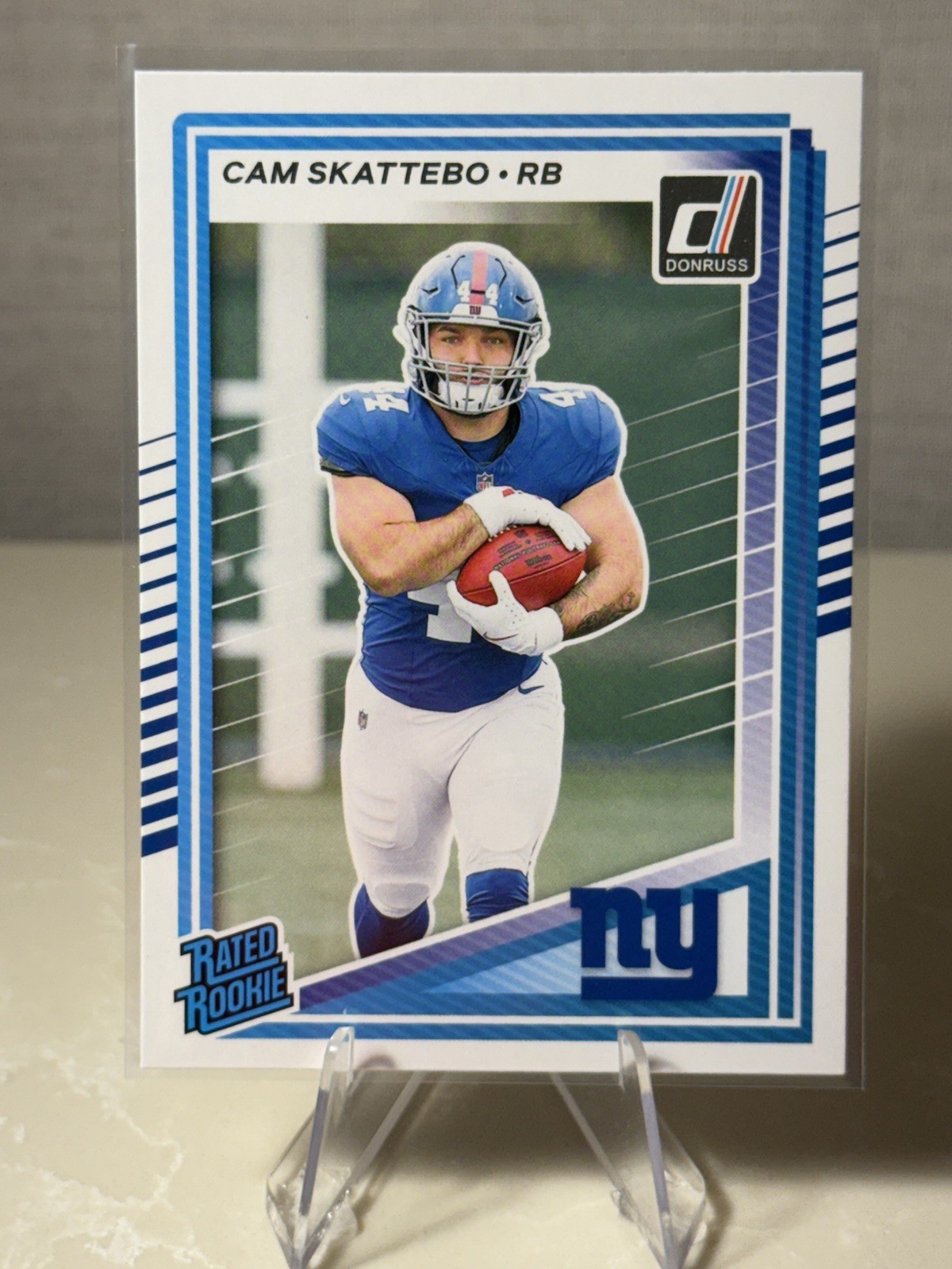 2025 Donruss #302 Cam Skattebo New York Giants Rookie