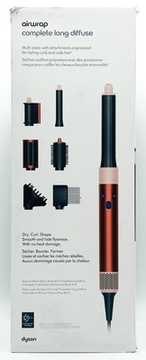 Dyson Airwrap Complete シルバー/ピンク Dyson Airwrap Volume+Shape HS01 Hair Styler Pink Curling Nickel