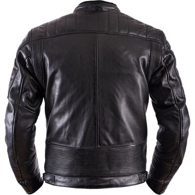 Helstons Cruiser Rag Motorcycle Motorbike Leather Jacket Black | eBay