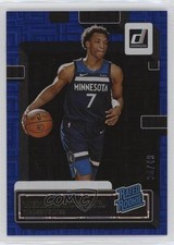 2022-23 Panini Donruss Rated Rookie Choice Blue 36/49 Wendell Moore Jr #226 11ur